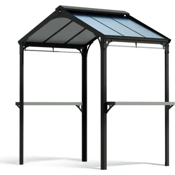 Palram Canopia Austin 2400 grillpavillon, sort, 1,8x2,4m