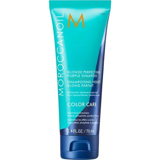 Moroccanoil Blonde Perfecting Purple Shampoo 70 ml