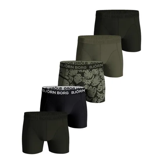 Björn Borg Cotton Stretch Boxers 5-pak, M, Multi