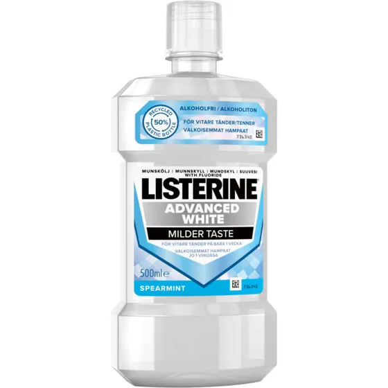 Listerine Advanced White Mild mundskyl 500 ml