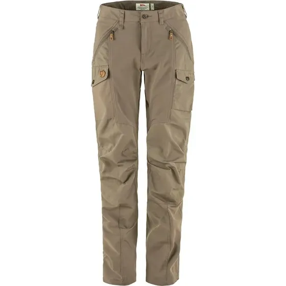Fjällräven Nikka Curved Bukser W - Suede Brown, Str. 42