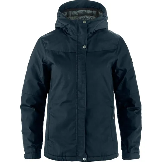 Fjällräven Stina Padded Jakke W - Dark Navy, M