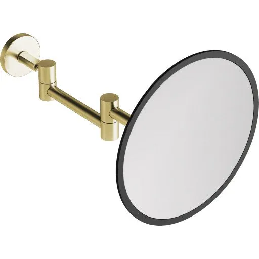 Cosmic Architect SP makeup spejl, Ø20 cm, børstet guld