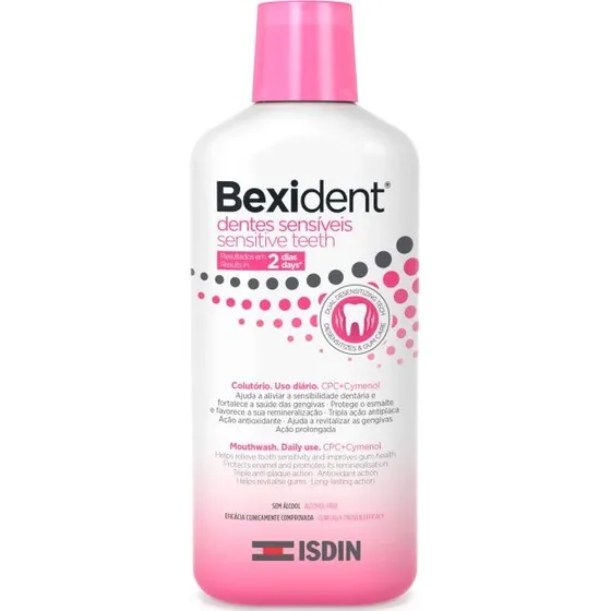 ISDIN Bexident Sensitive mundskyl 500 ml