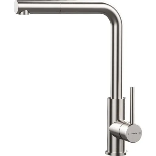 Teka Intra køkkenarmatur med L-tud, 220 mm, rustfrit stål
