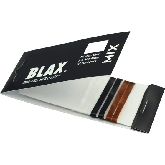 Baba Blax Snag-Free Hair Elastics Mix - 8 stk.
