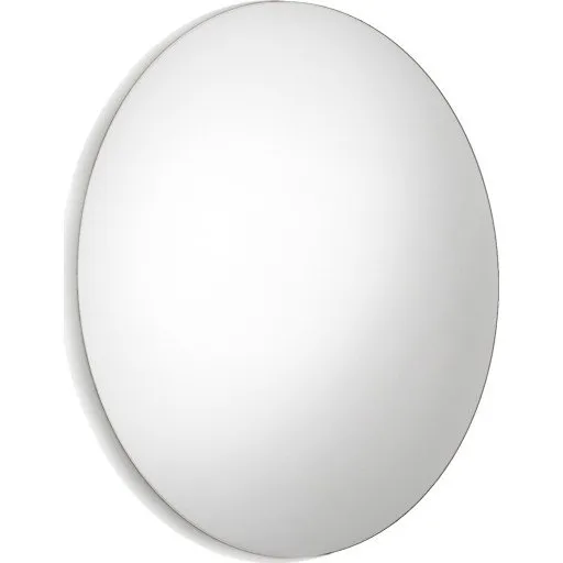 HeFe George spejl med lys, Ø75 cm