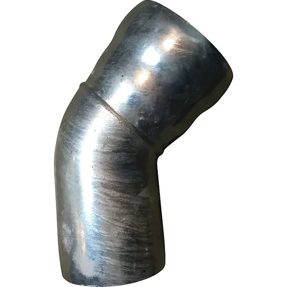 ACO GM-X DN50 bøjning 45 grader, galvaniseret