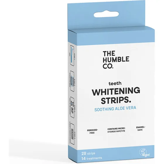 The Humble Co. Whitening Strips Aloe Vera, 28 stk