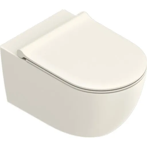 Catalano Sfera 50 væghængt toilet, mat hvid, uden skyllekant