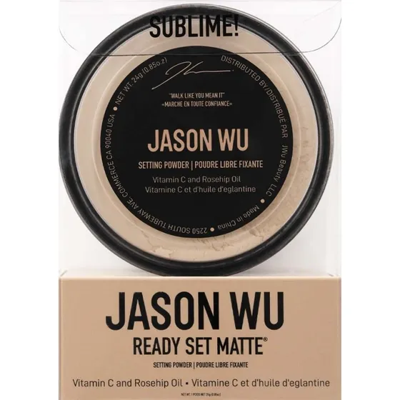 Jason Wu Beauty Ready Set Matte Setting Powder Translucent Banana