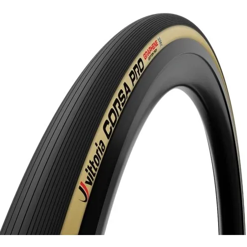 Vittoria Road Corsa Pro Tubeless Ready 700x26c - Brun