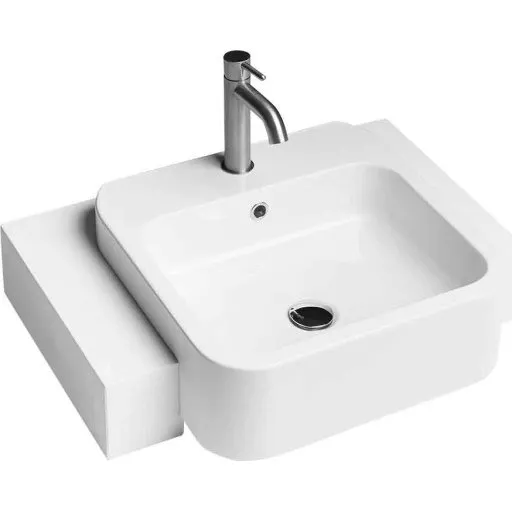 Lavabo Cosa håndvask, 48x48 cm, hvid