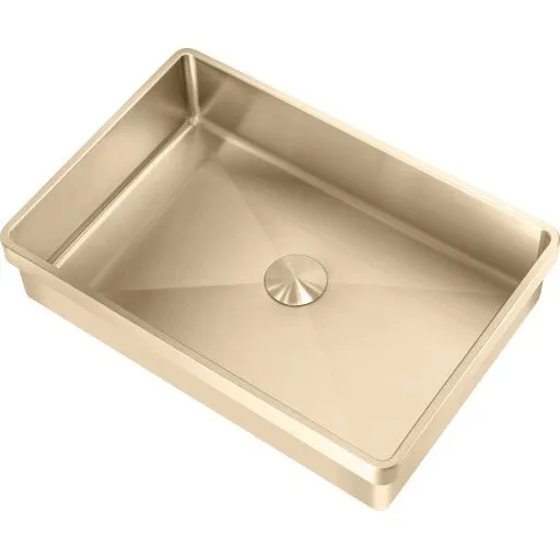 Lavabo High håndvask, 47x32 cm, messing
