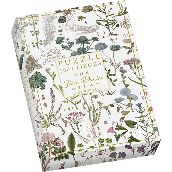 Koustrup & Co Flora Danica Puslespil - 1000 brikker
