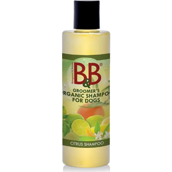 B&B Økologisk Citrus Hundeshampoo, 750 ml