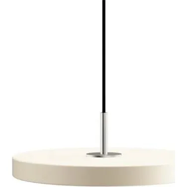 Umage Asteria Plus mini pendel - Pearl white/stål