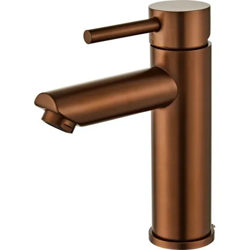 Zen Sanitary Slimline håndvaskarmatur, kobber