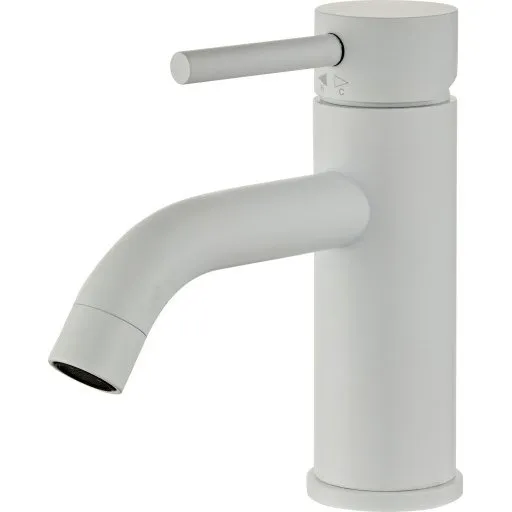 Zen Sanitary Slimline håndvaskarmatur, hvid