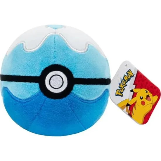 Pokémon Plush Pokeball Dive Ball - 10 cm