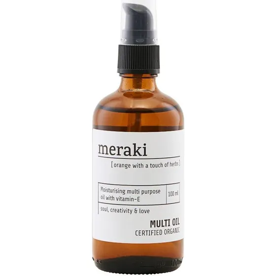 Meraki Body Oil 100 ml - Orange & Herbs