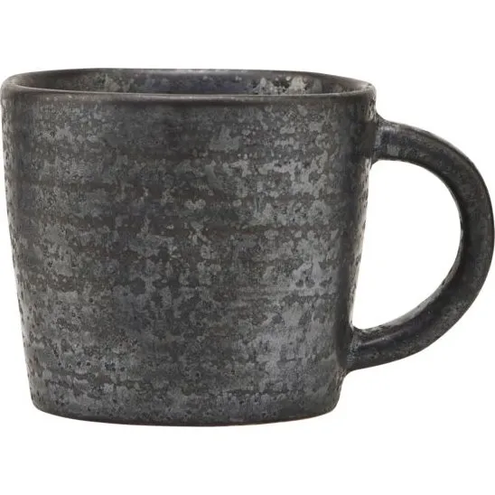 House Doctor Pion Espressokop sort-brun porcelæn 10 cl