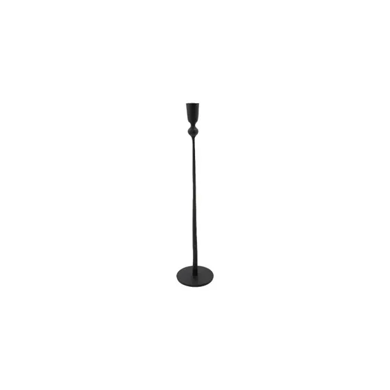 House Doctor Trivo lysestage sort jern 41 cm