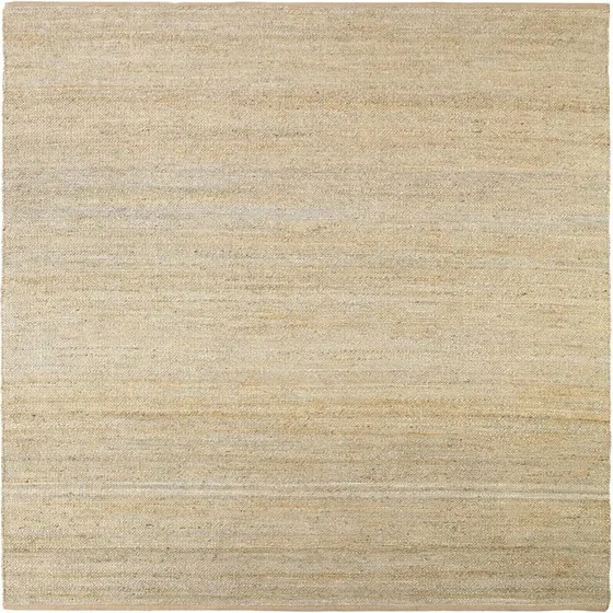 House Doctor Hempi Gulvtæppe 250x250 cm - Natur (Hamp, Jute, Bomuld)