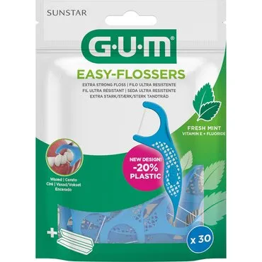 GUM Easy-Flossers tandtrådsholdere, 30 stk.