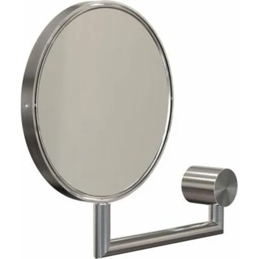 Frost Nova2 makeup spejl, Ø16,2 cm, børstet rustfrit stål
