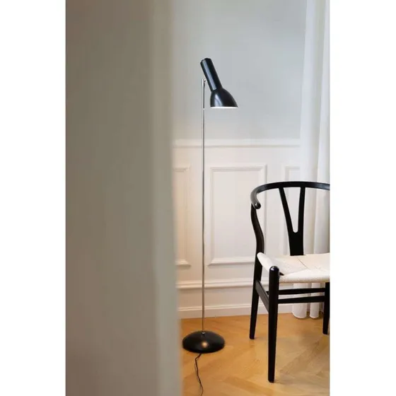 Cph Lighting Oblique Gulvlampe - Flint Grå/Messing