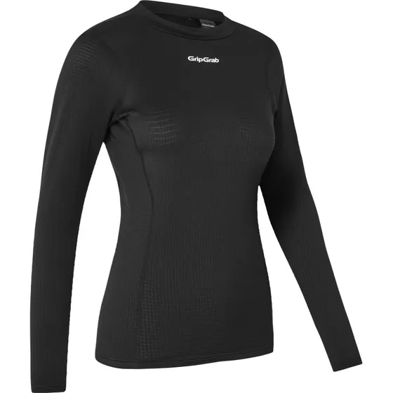 GripGrab RIDE Vinter Langærmet Base Layer til damer - Black