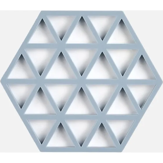 Zone Denmark Triangles Bordskåner Sky, 16 cm