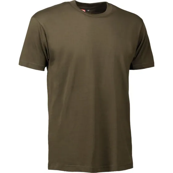 ID T-Time T-shirt Herre - Oliven, 2XL
