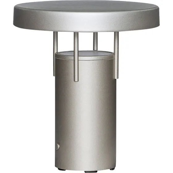 Hübsch BringMe Mini LED-bordlampe, Metallic Sand, 20 cm