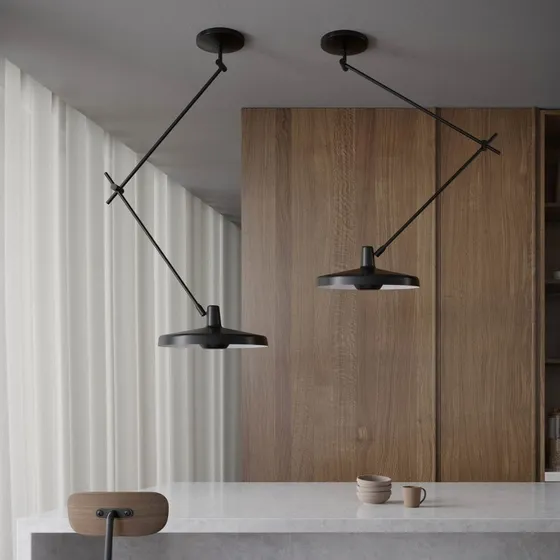 Arigato 45 Loftlampe Sort - Grupa Products