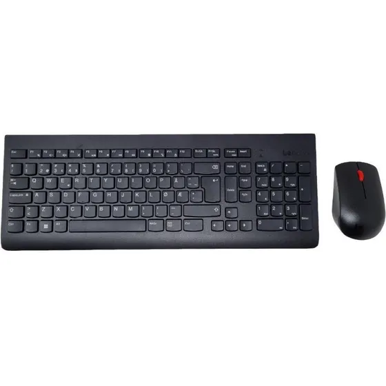 Lenovo 4X30H56804 Trådløst tastatur og mus, dansk - Sort