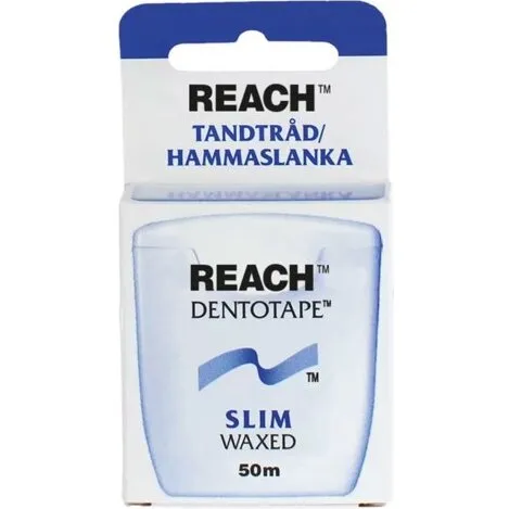 Ekulf Dentotape 50 m – ekstra tynd tandtråd til tætsiddende tænder