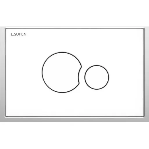 Laufen Lis AW106 betjeningsplade, hvid