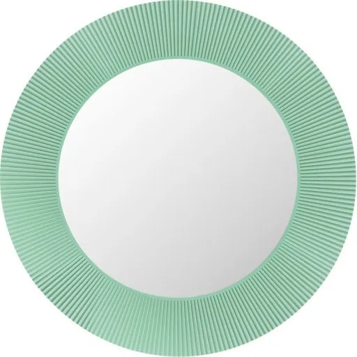 Kartell Laufen All Saints spejl, Ø78 cm, grøn