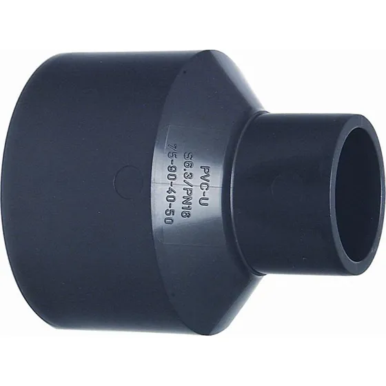 GF PVC Reduktion 40-32 mm PN16