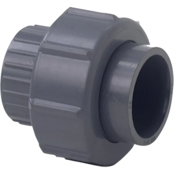 GF PVC Union 20 mm PN16 med O-ring