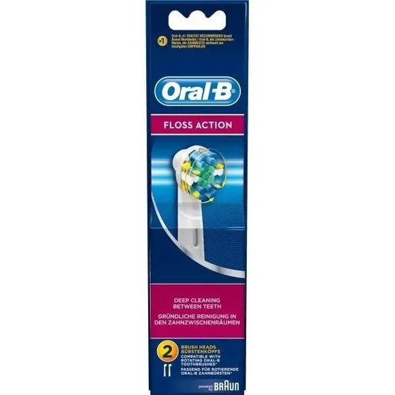 Oral-B EB25-2 FlossAction børstehoveder, 2 stk