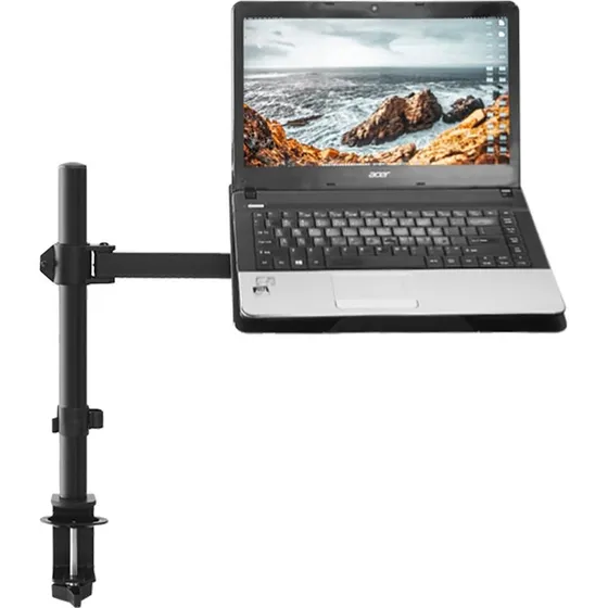 NÖRDIC Laptopholder til 17" – Justerbar ergonomisk bordholder