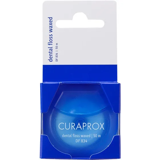 Curaprox Dental Floss DF 834 Mint, voks 50 m
