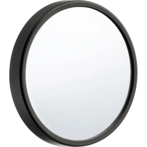 Smedbo Outline Lite makeup spejl, Ø9 cm, mat sort
