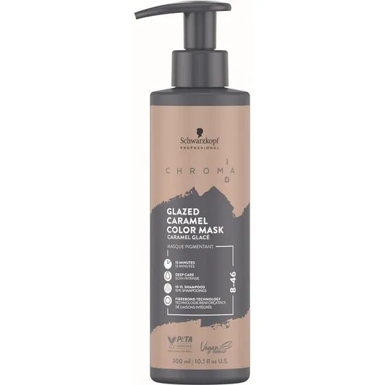 Schwarzkopf Professional ChromaID Bonding Color Mask Glazed Caramel 8-46