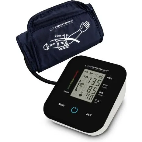 Esperanza ECB006 blodtryksmåler til overarm - sort