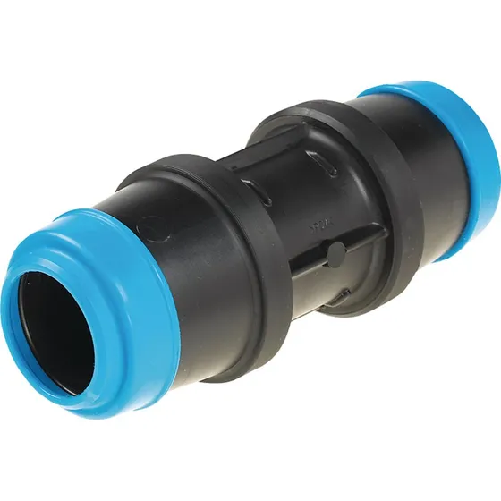 Hawle Delrin samlemuffe 63 mm PN16 POM til PE-rør