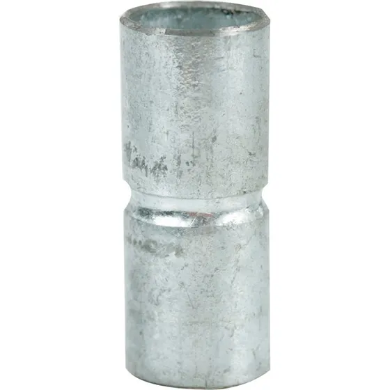 Muffe kort 3/4" 20mm varmgalvaniseret